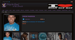 Desktop Screenshot of holyhiphop.com